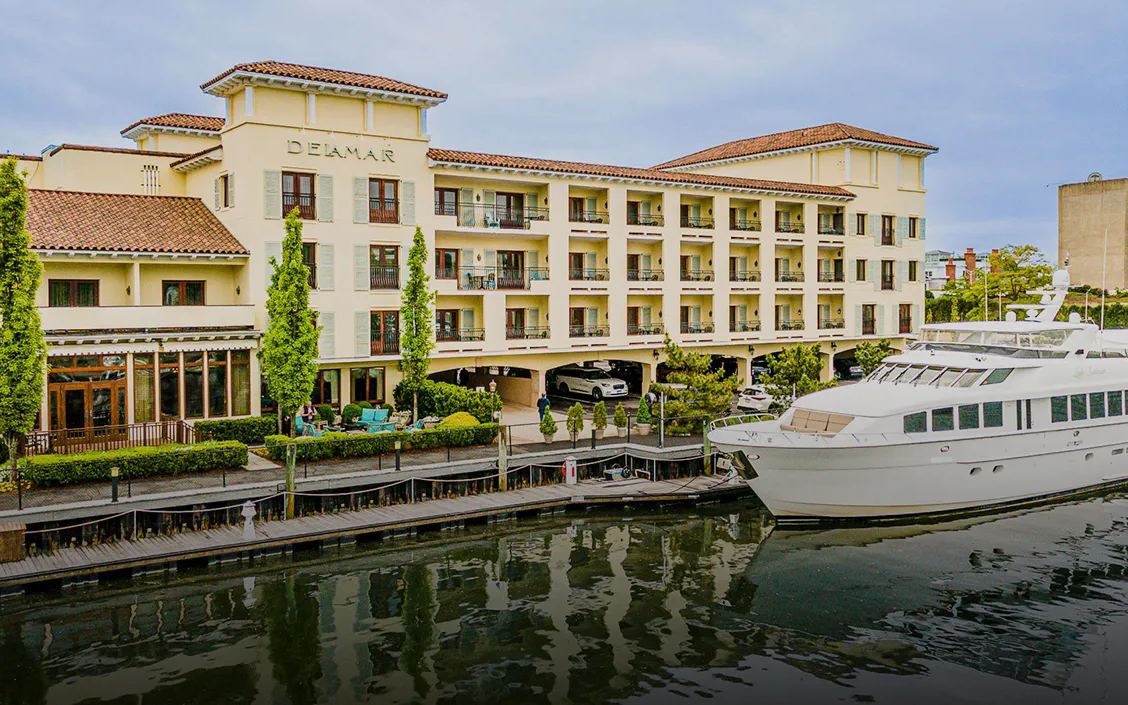 Delamar Greenwich Harbor on the waterfront