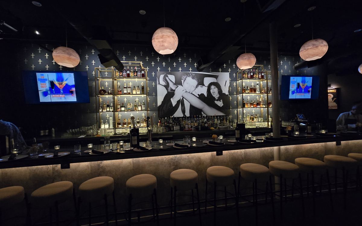 The bar at Italica in Indio