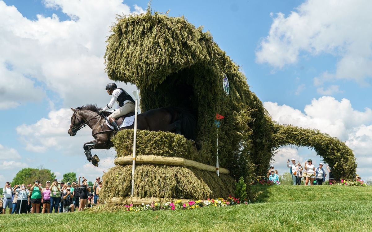 Cross-country at the Kentucky Horse Park during the Three-Day Event