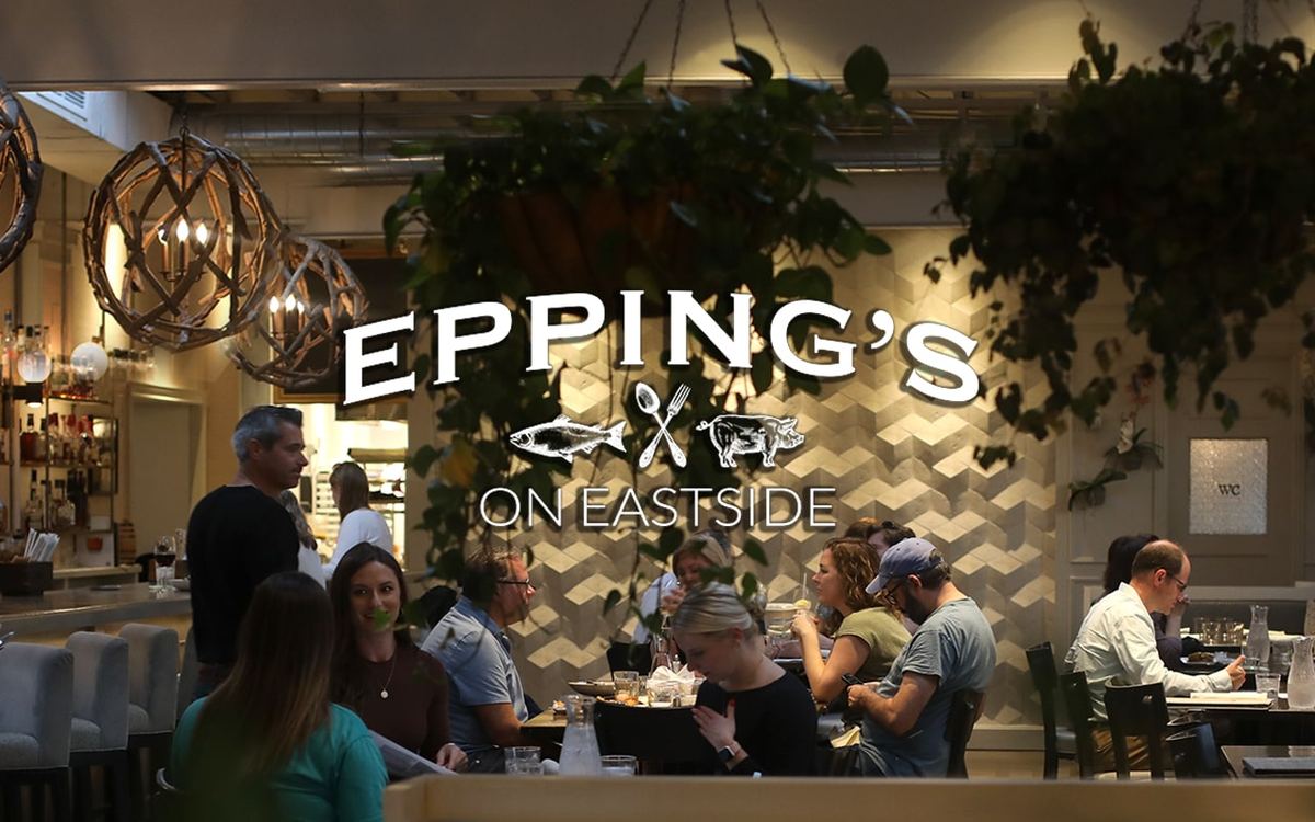 The dining room at Epping's on Eastside
