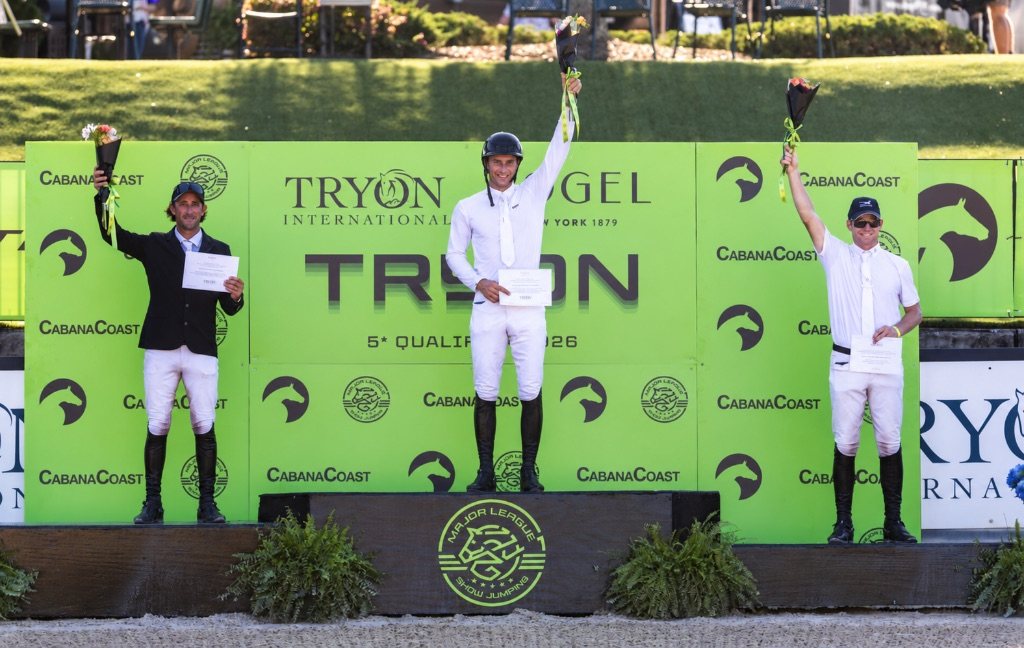 RICHARD VOGEL OPENS TRYON WITH A WORLD NO. 1 PERFORMANCE